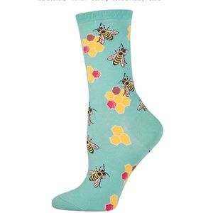 BOGO Socksmith Busy Bees  Crew Socks NWTS 🐝🧦